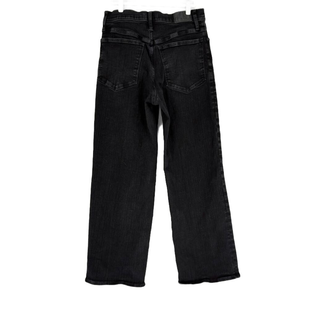 Madewell The Perfect Vintage Wide-Leg Jeans size 30 Black Rinse - Picture 9 of 16